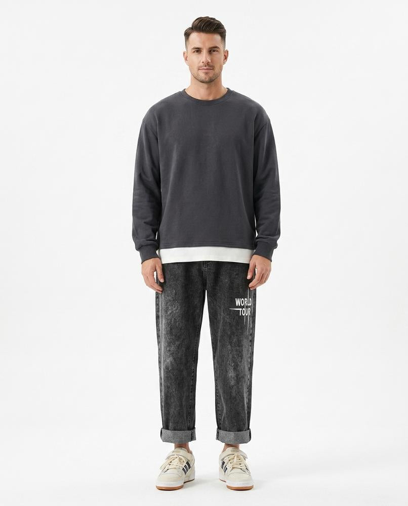 Heidi Outlet - Tadan | Lockere Bedruckte Hose Herren