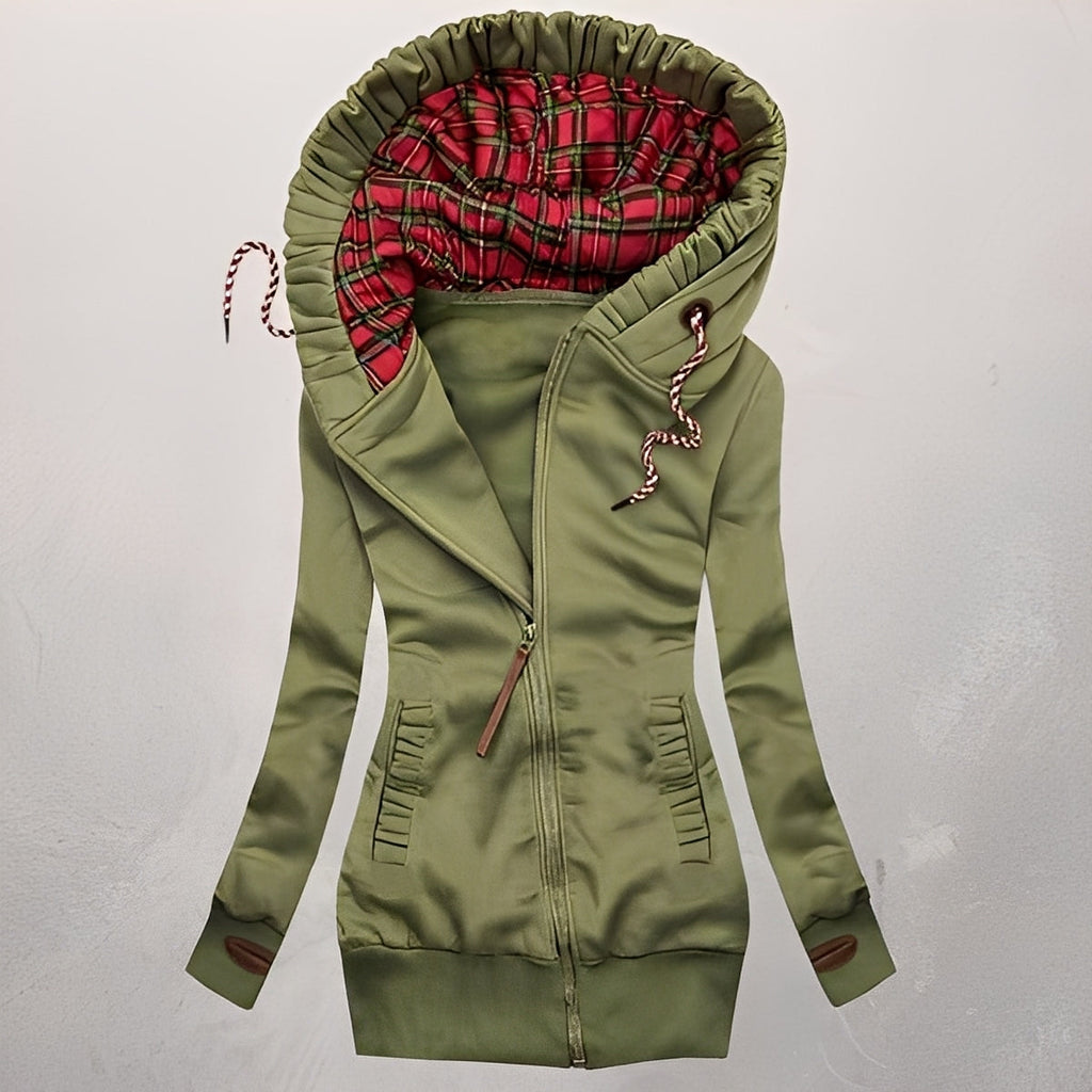 Heidi Outlet - Lemin | Taillierter Gefütterter Hoodie
