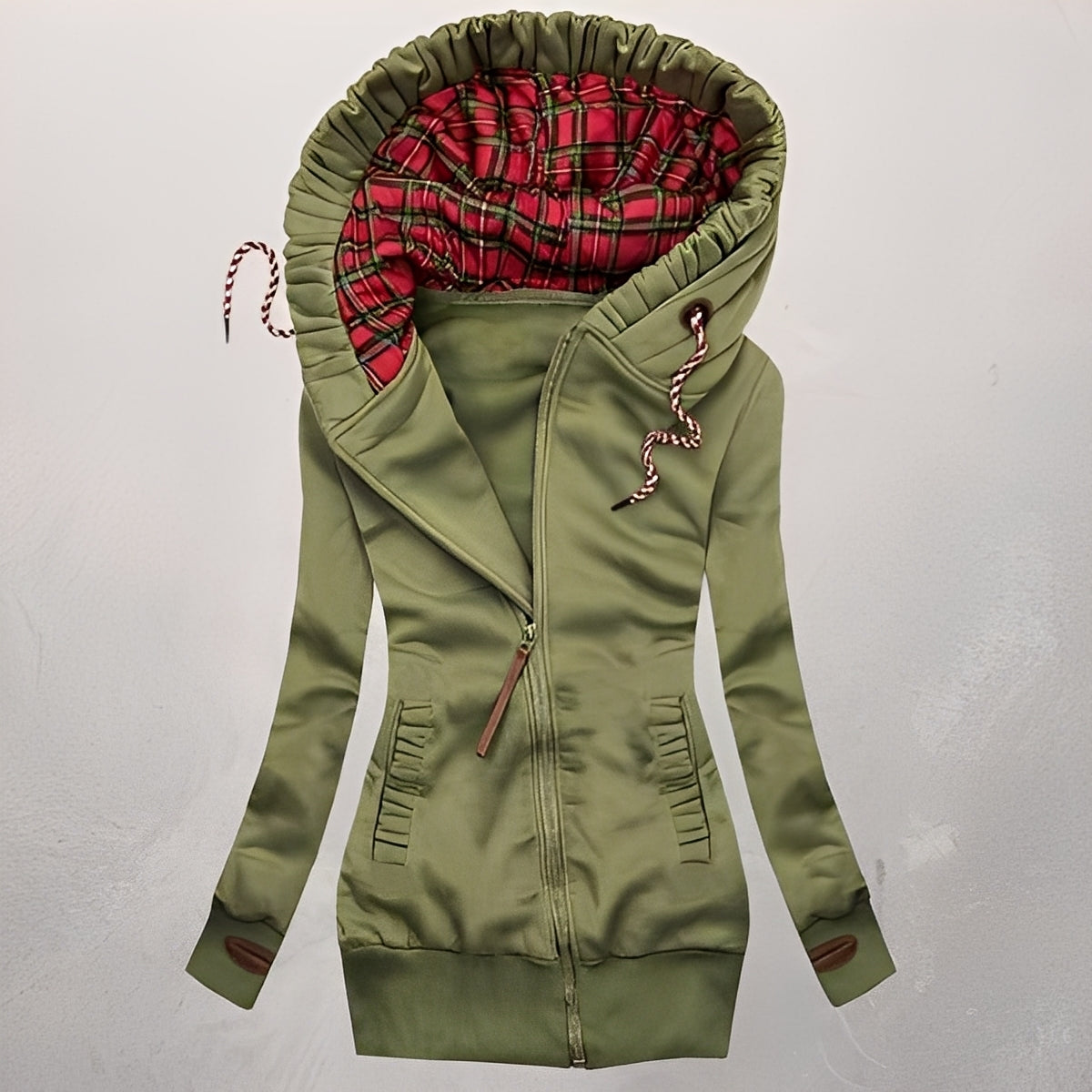 Heidi Outlet - Lemin | Taillierter Gefütterter Hoodie