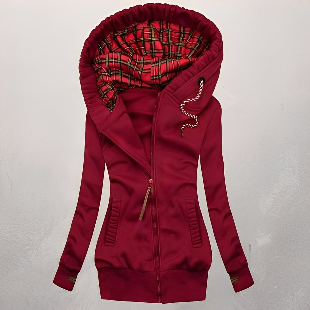 Heidi Outlet - Lemin | Taillierter Gefütterter Hoodie