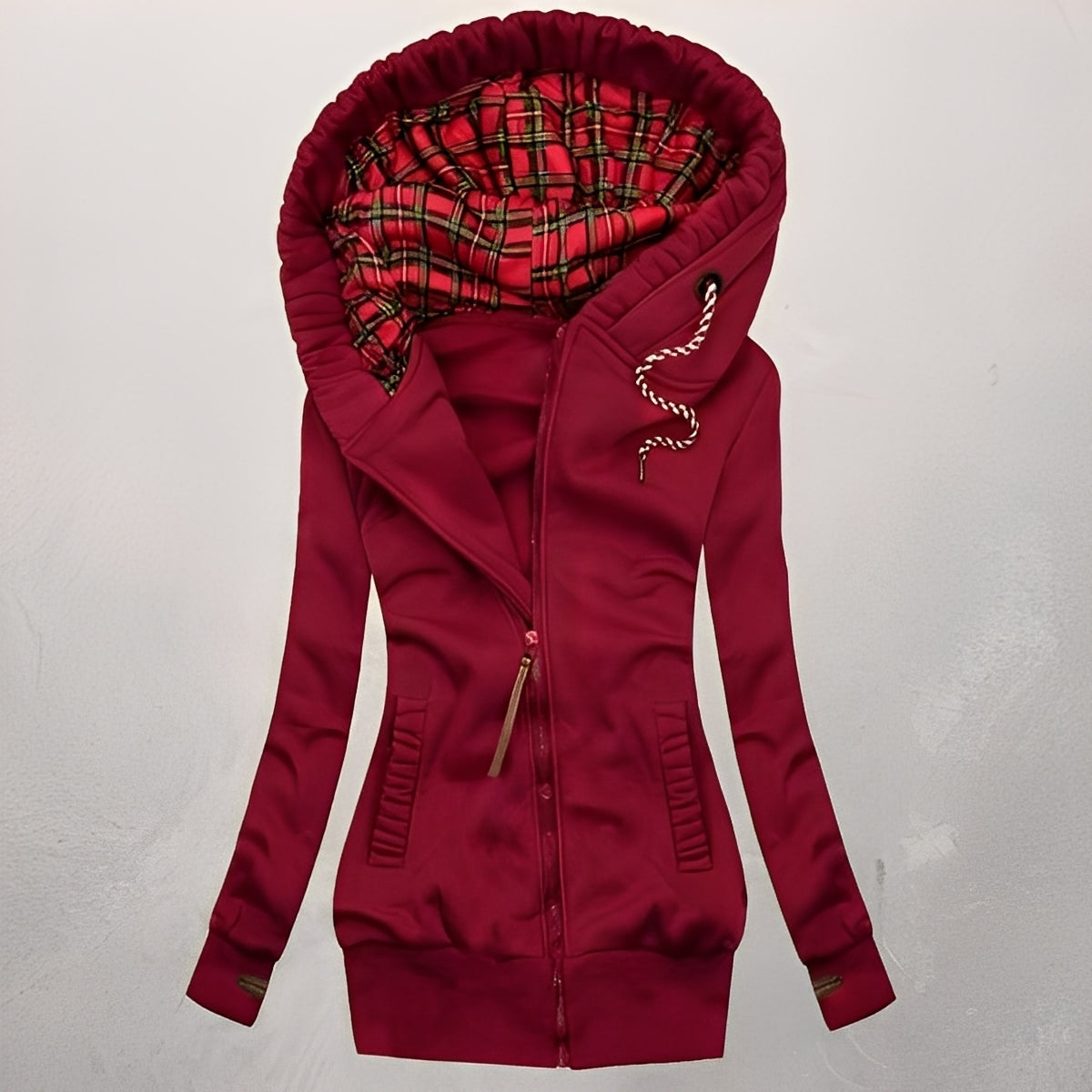 Heidi Outlet - Lemin | Taillierter Gefütterter Hoodie