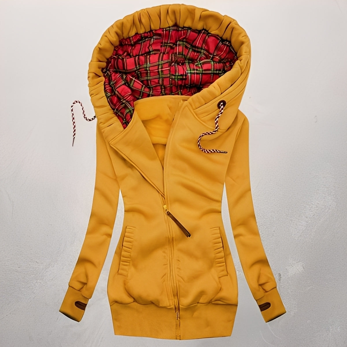 Heidi Outlet - Lemin | Taillierter Gefütterter Hoodie